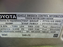 2015 Toyota Camry SE Tan 2.5L AT #Z23525